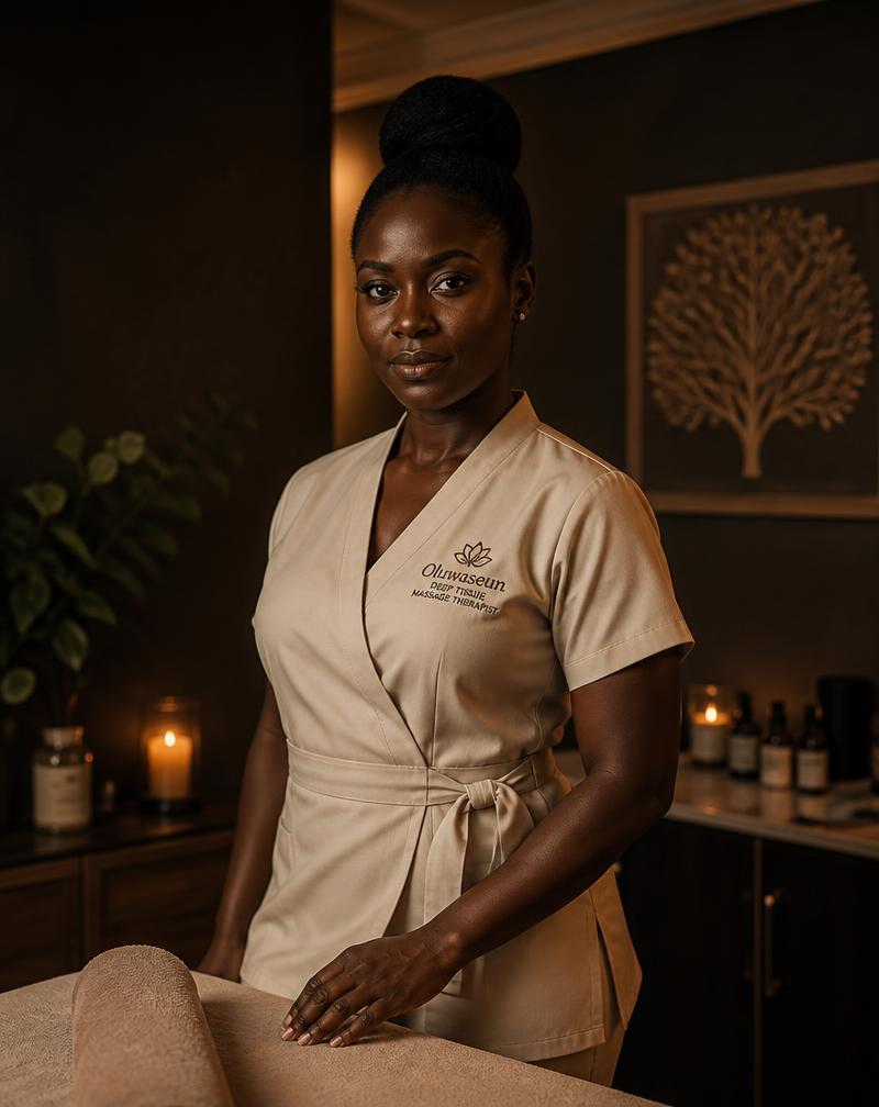 Isioma Bello, Deep Tissue Therapist at Glamour Lounge